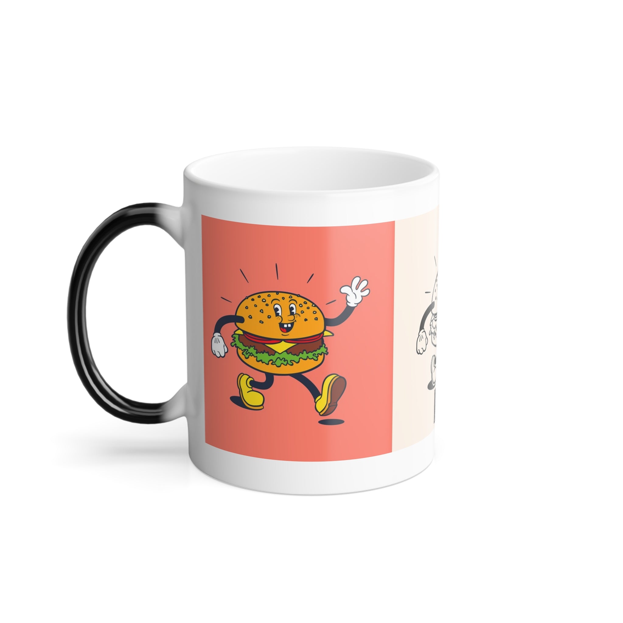 11 oz Mr. Burger "Magic Color" Coffee Mug