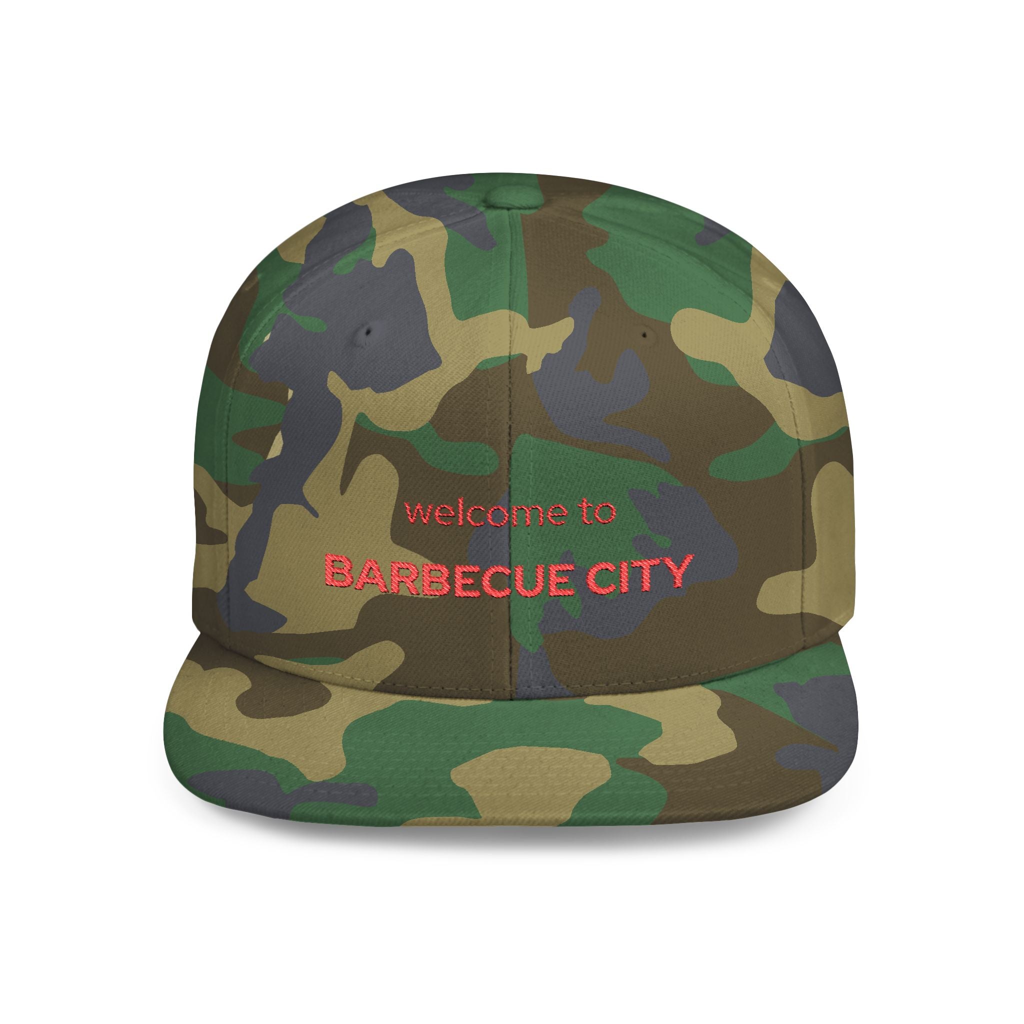 Welcome to Barbecue City - Snapback Cap