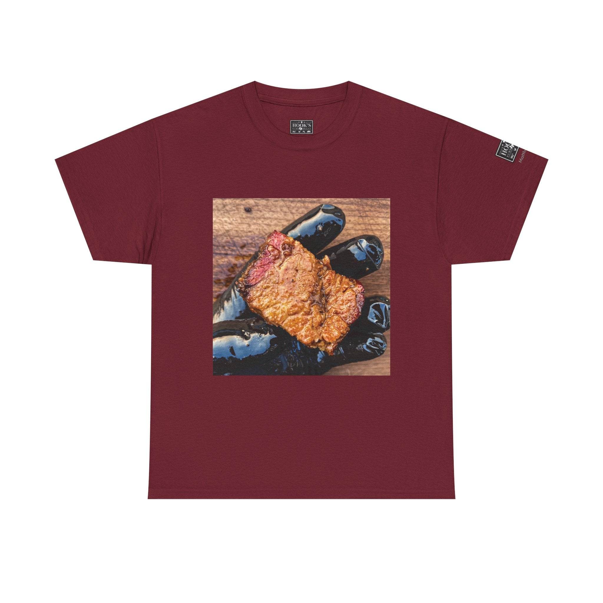 Juicy BBE - Brisket Burnt End Soft Cotton Tee - Hook's Rubs & Spices