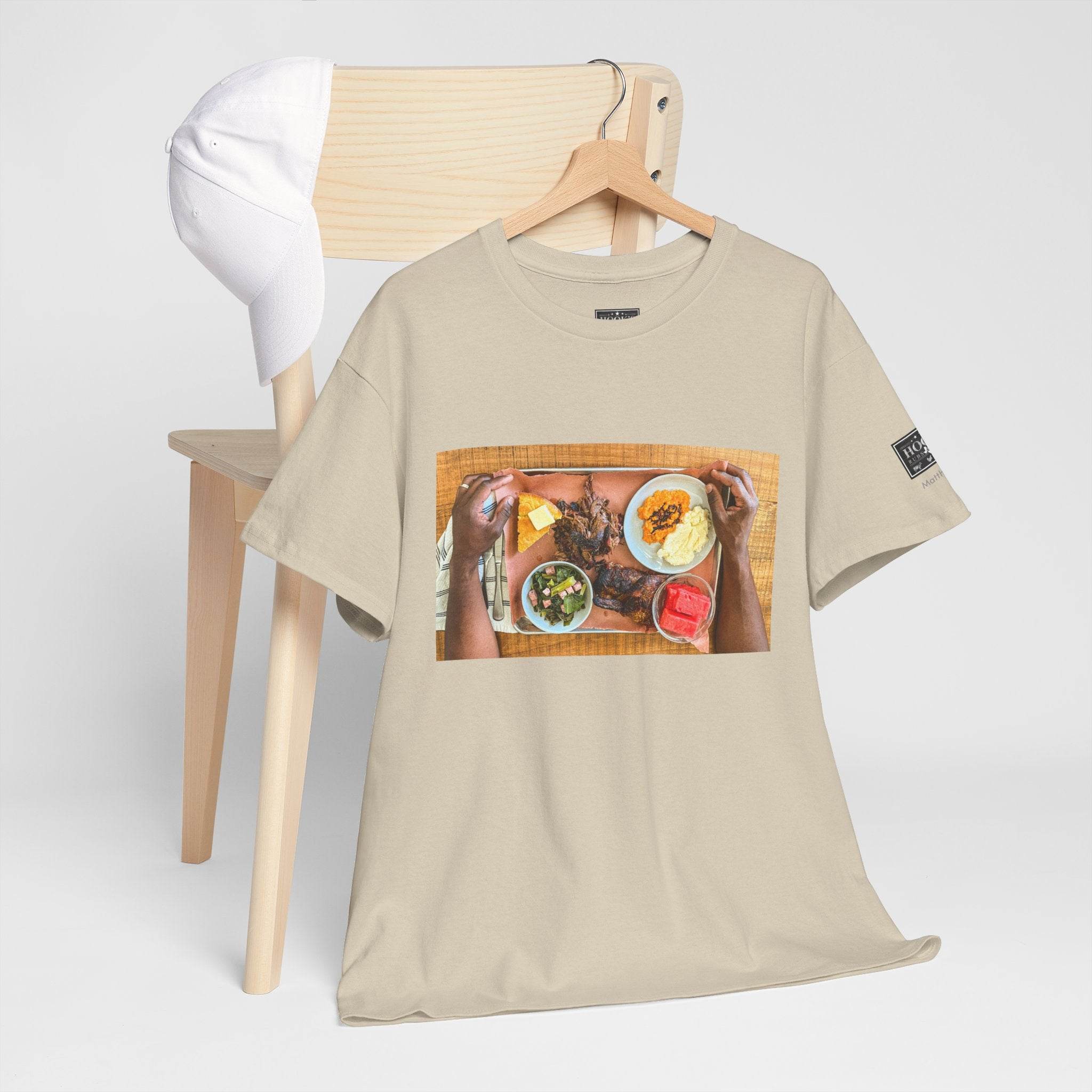 Cookout Platter Soft Cotton Tee - Hook's Rubs & Spices
