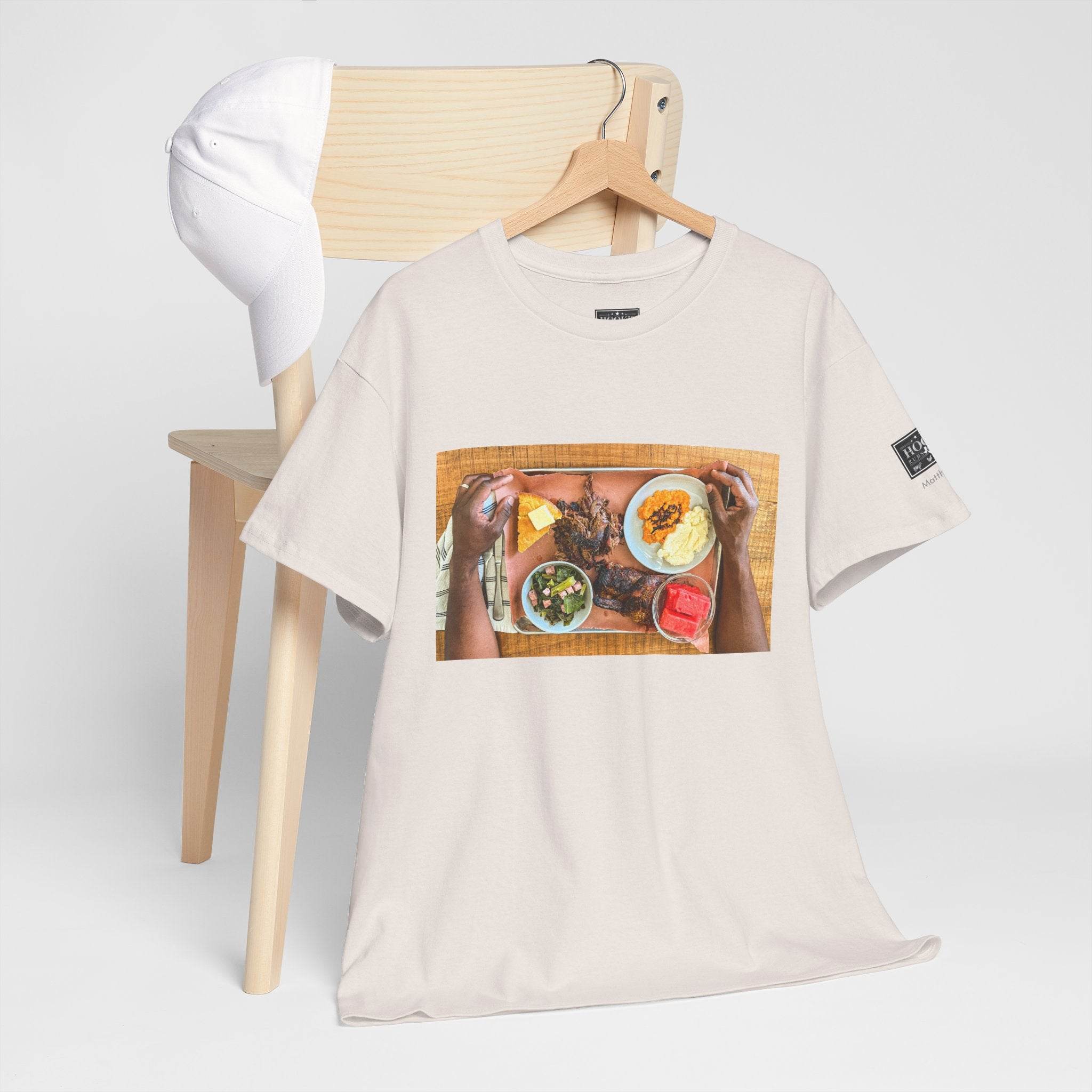 Cookout Platter Soft Cotton Tee - Hook's Rubs & Spices