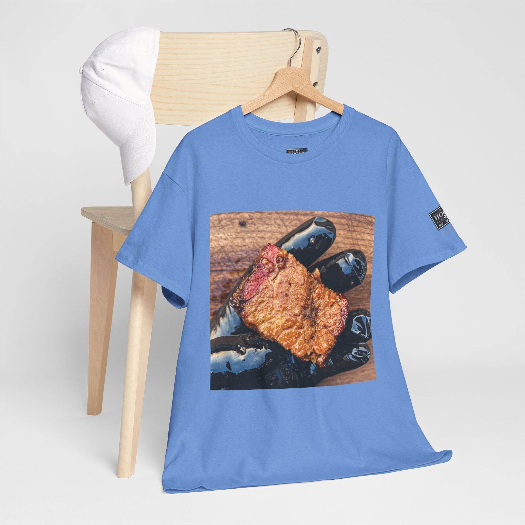 Juicy BBE - Brisket Burnt End Soft Cotton Tee - Hook's Rubs & Spices