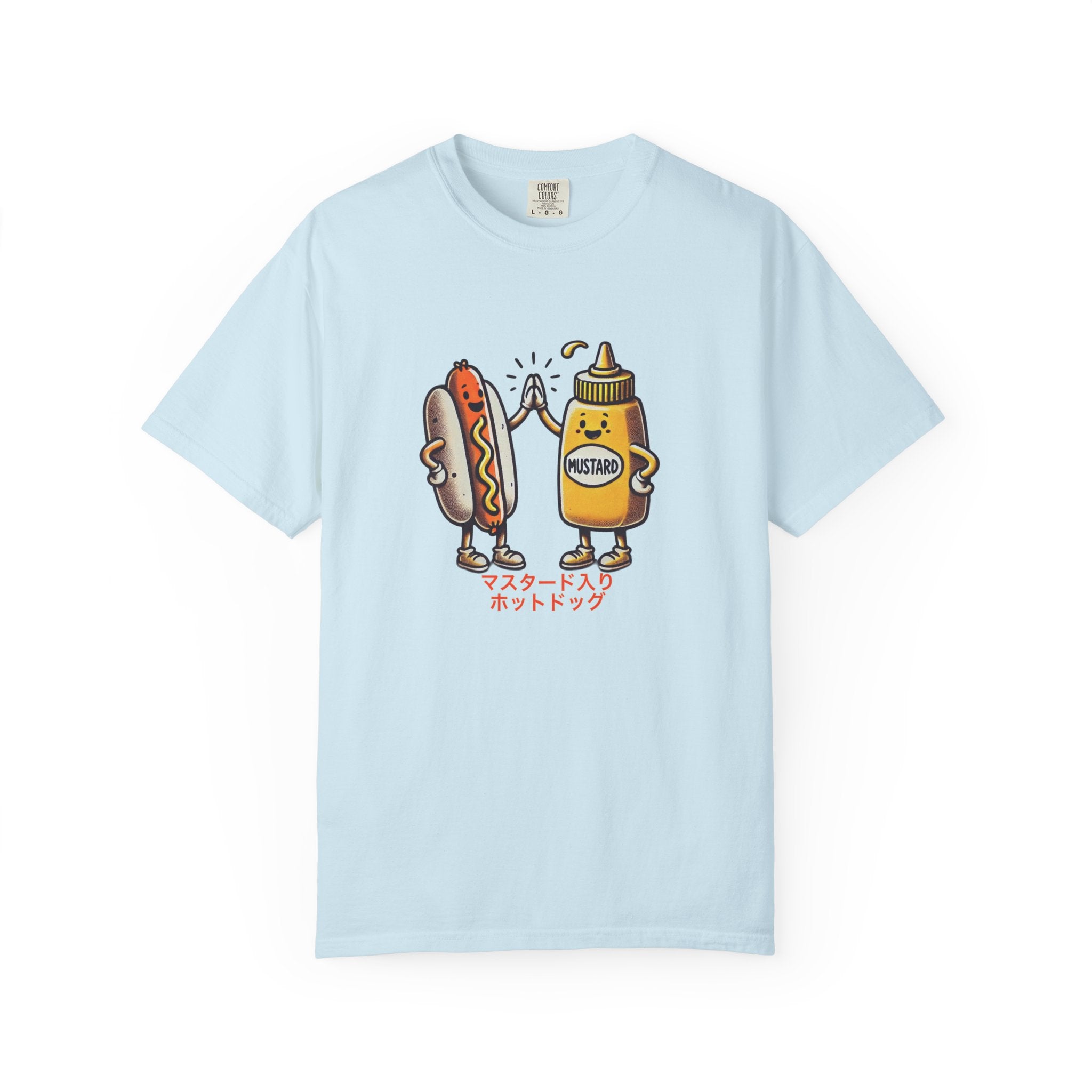 Vintage Hot Dog + Mustard High Five - Tee