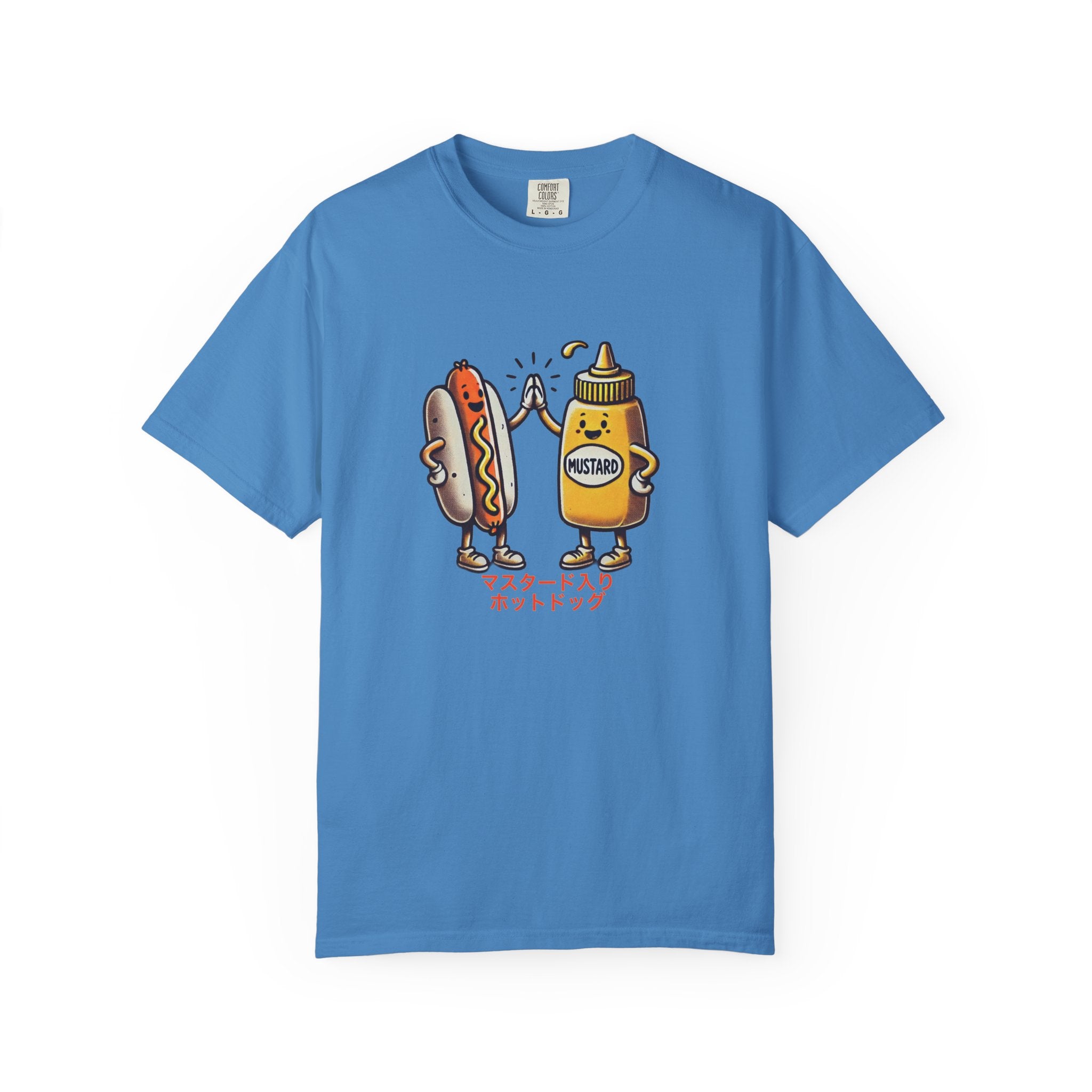 Vintage Hot Dog + Mustard High Five - Tee