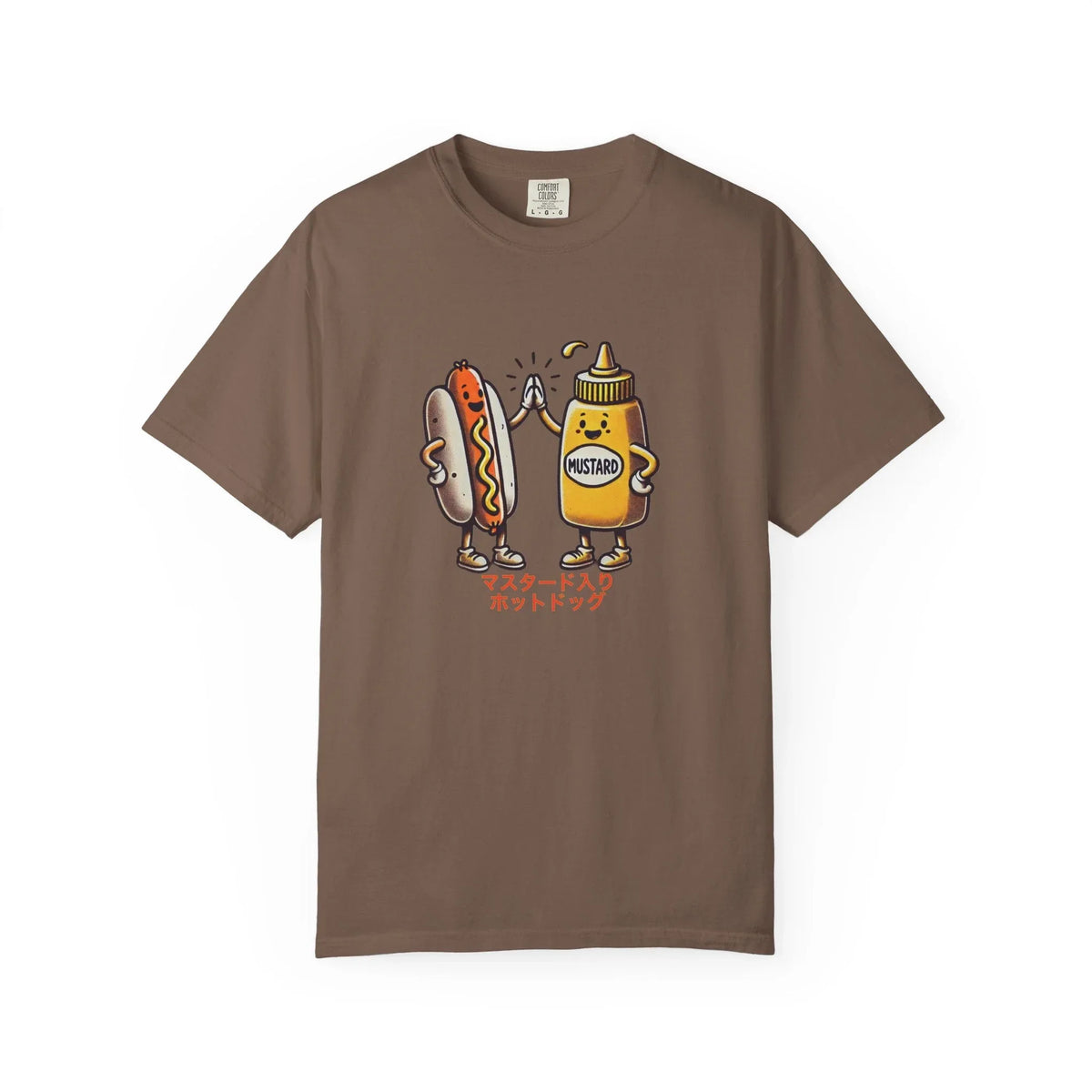 Vintage Hot Dog + Mustard High Five - Tee - Hook's Rubs & Spices