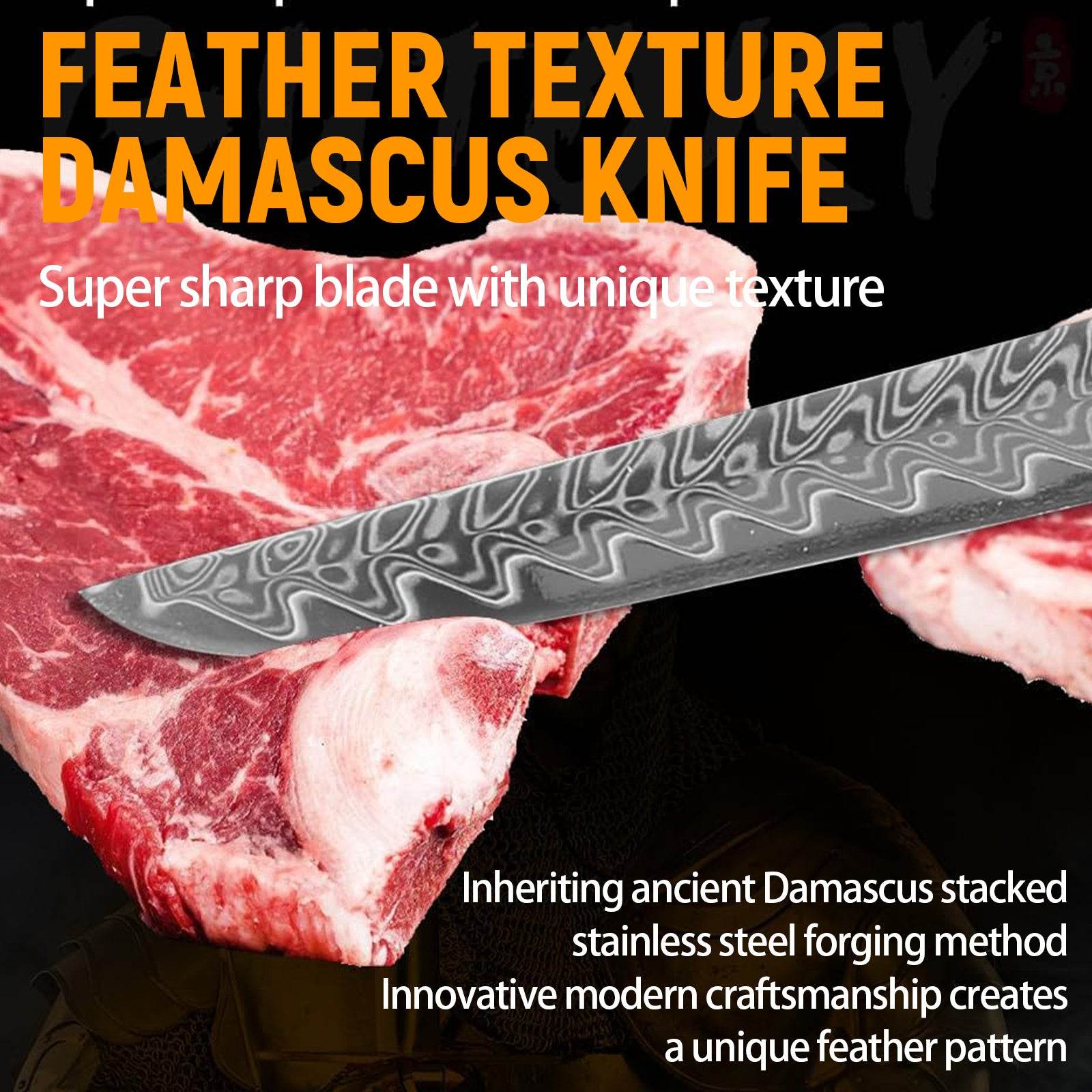 6 Inch Damascus Boning Knife - Hook's Rubs & Spices