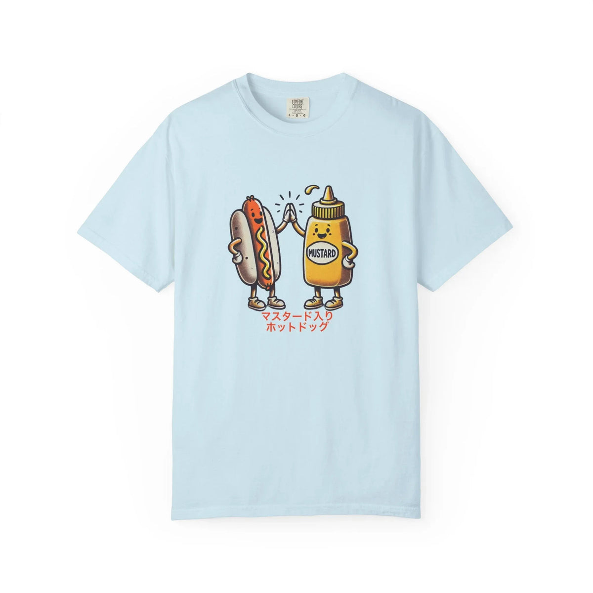 Vintage Hot Dog + Mustard High Five - Tee - Hook's Rubs & Spices