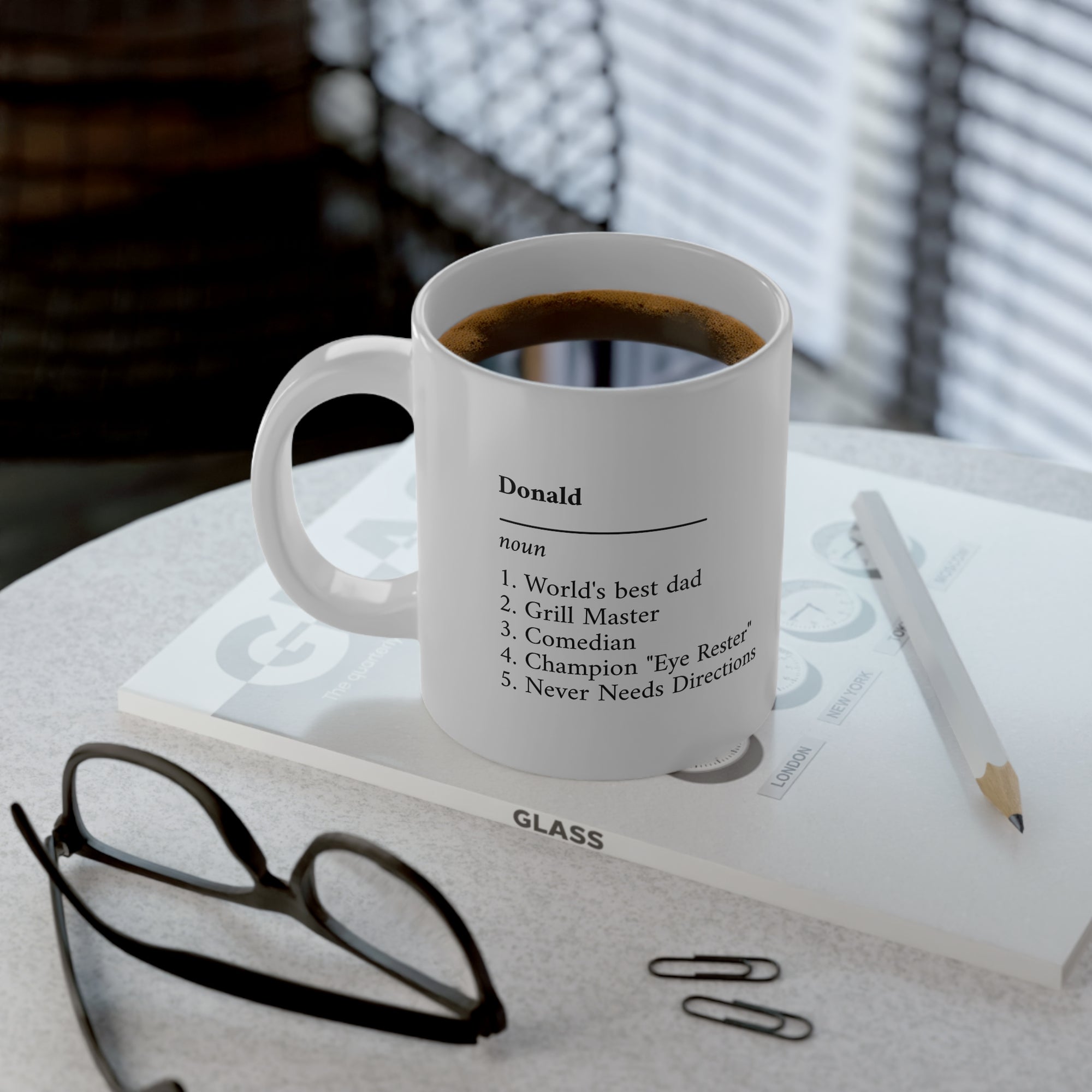 20oz Jumbo Personalized "Dad Mug"