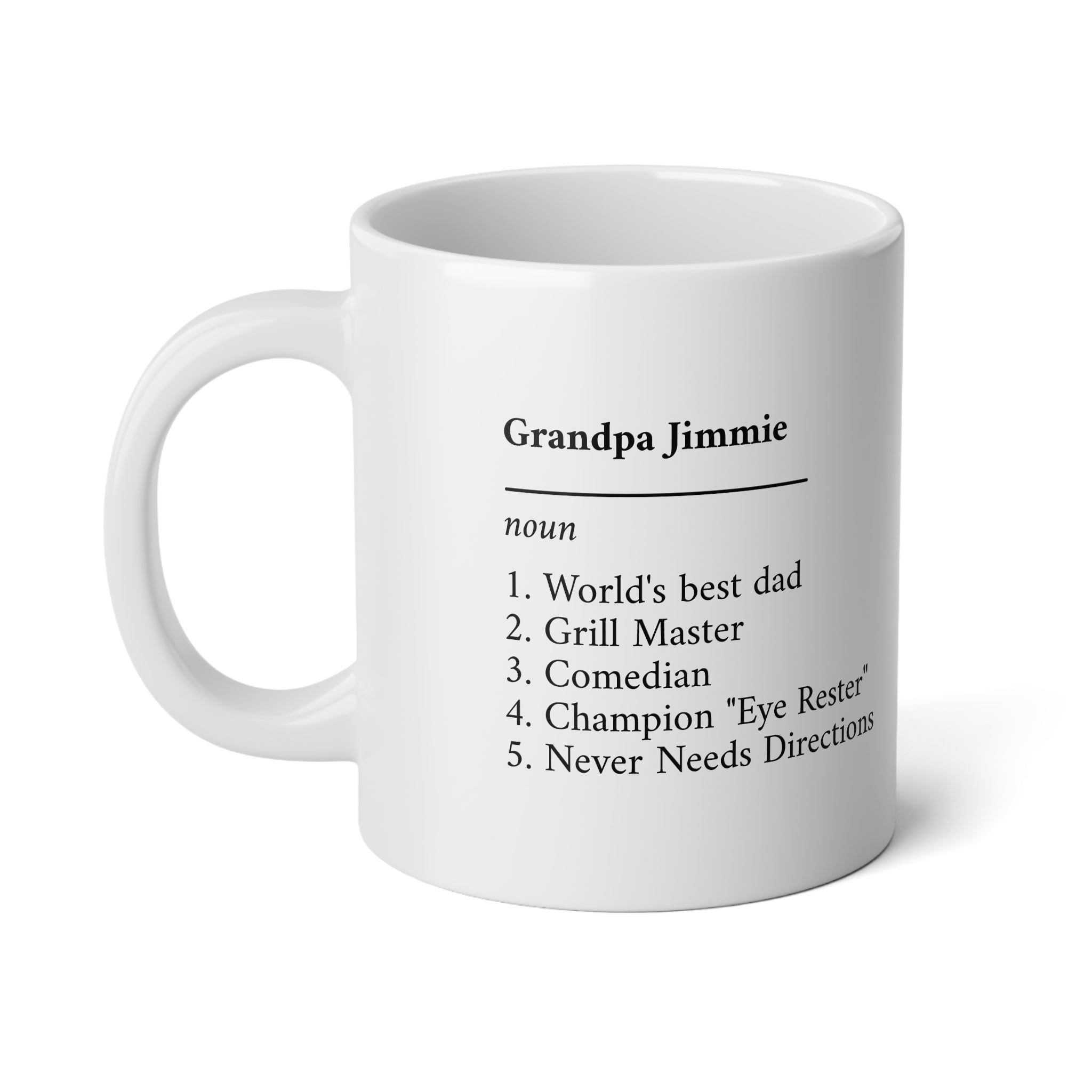 20oz Jumbo Personalized "Dad Mug"