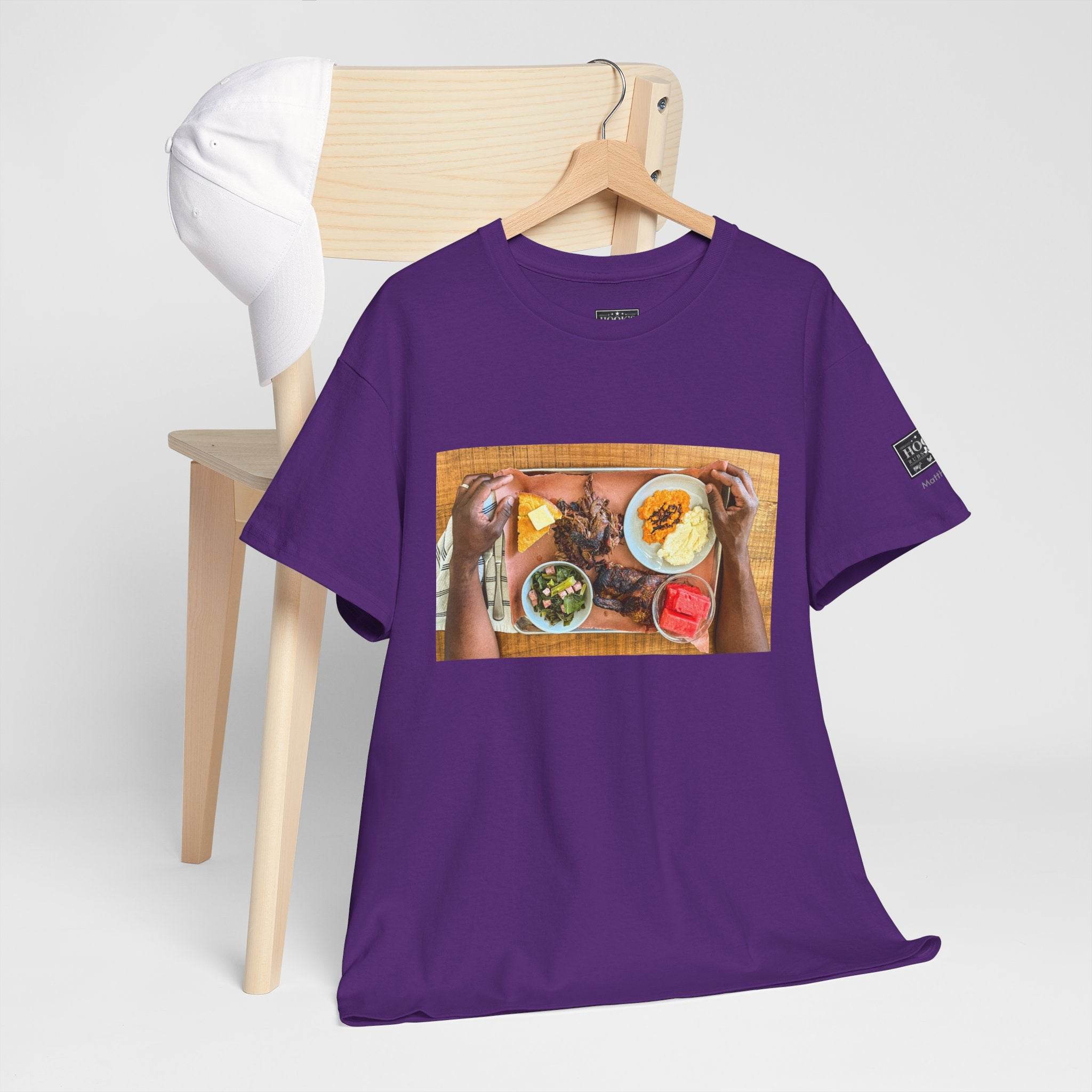 Cookout Platter Soft Cotton Tee - Hook's Rubs & Spices