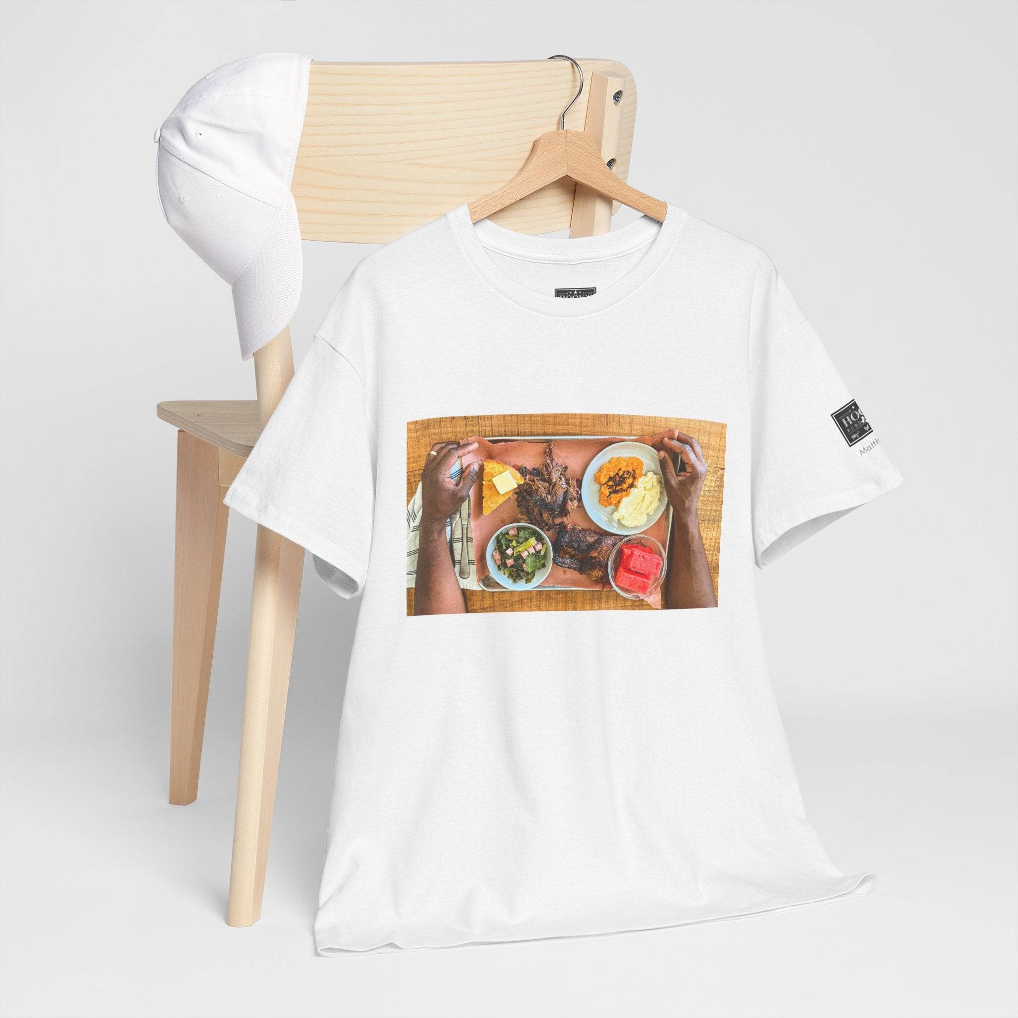 Cookout Platter Soft Cotton Tee - Hook's Rubs & Spices
