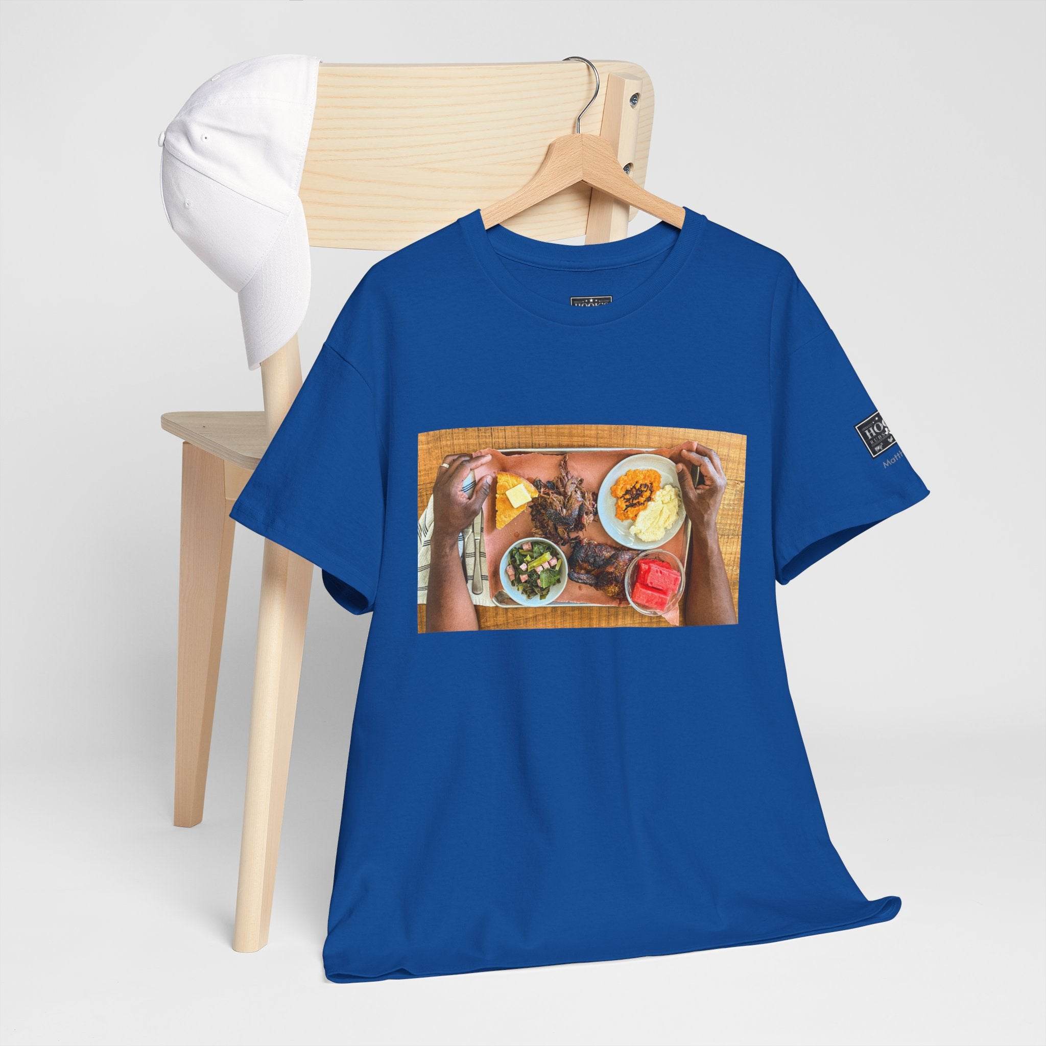 Cookout Platter Soft Cotton Tee - Hook's Rubs & Spices