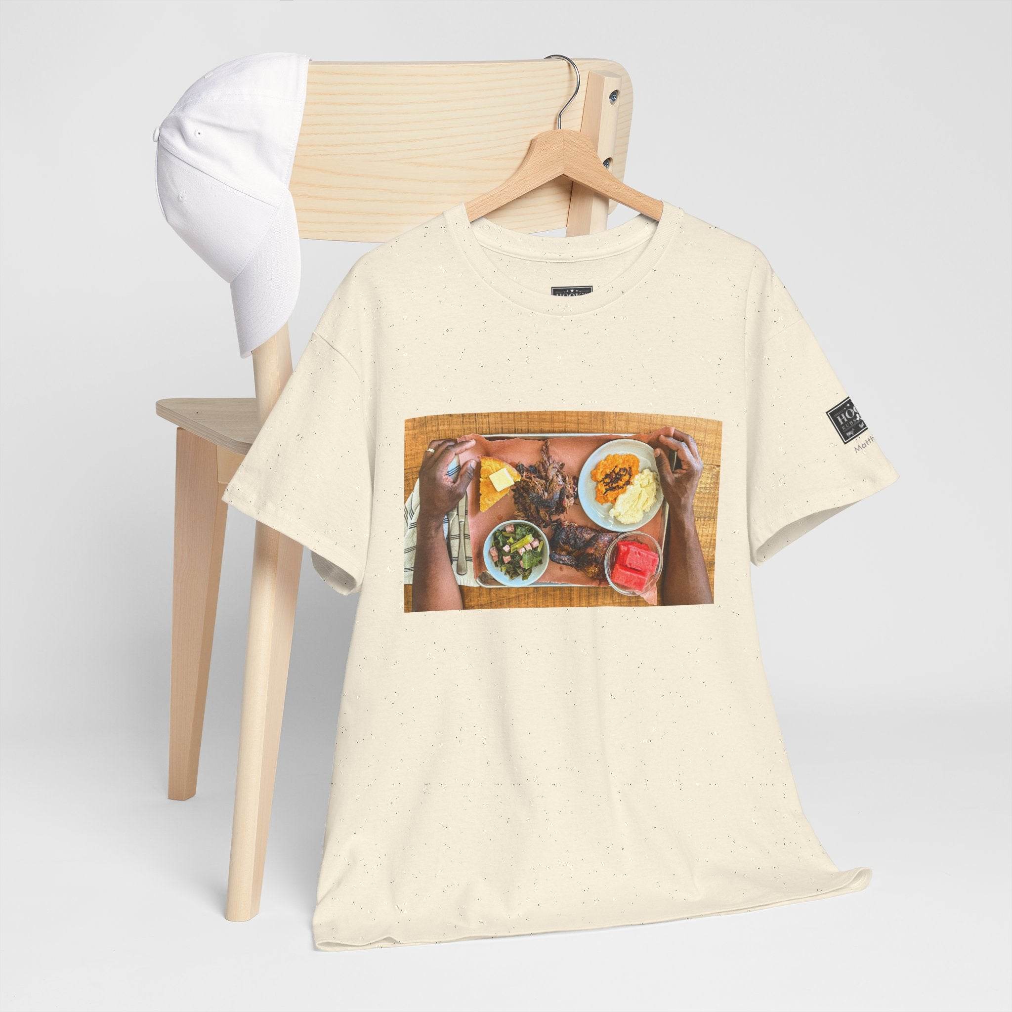 Cookout Platter Soft Cotton Tee - Hook's Rubs & Spices