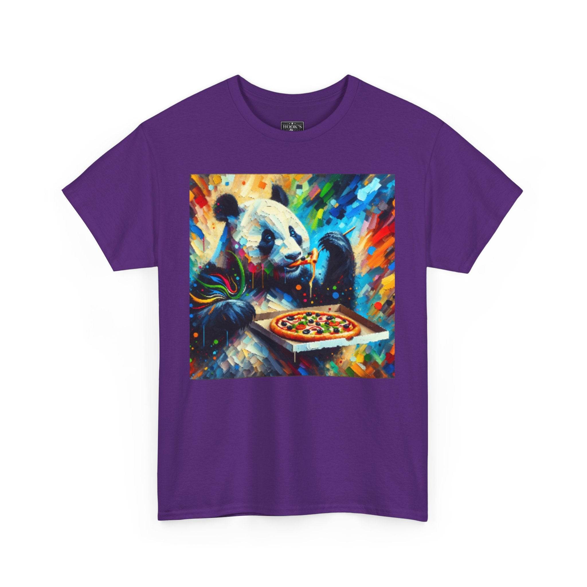 Panda Pizza Party T-Shirt - Hook's Rubs & Spices