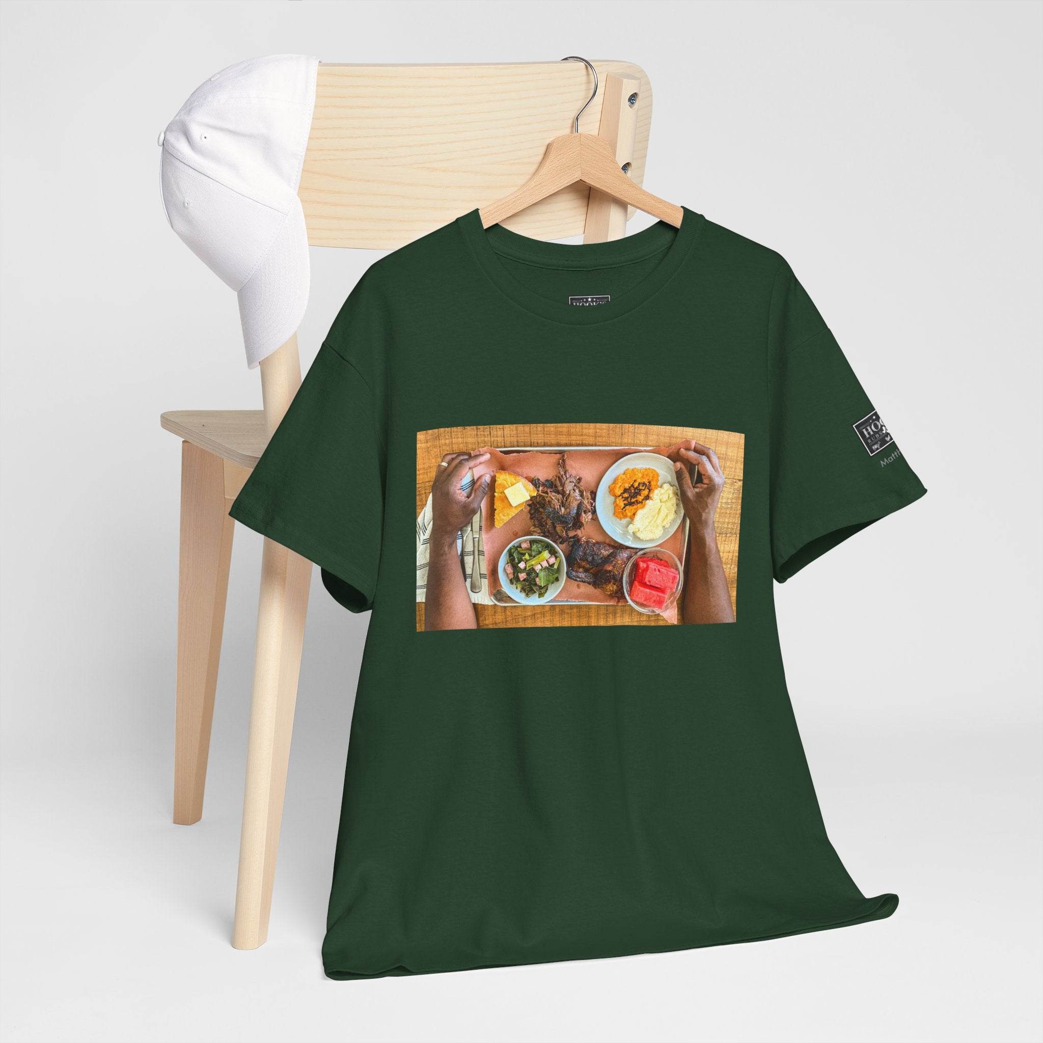 Cookout Platter Soft Cotton Tee - Hook's Rubs & Spices