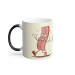 Load image into Gallery viewer, 11oz Mr. Bacon &quot;Magic Color&quot; Coffee Mug
