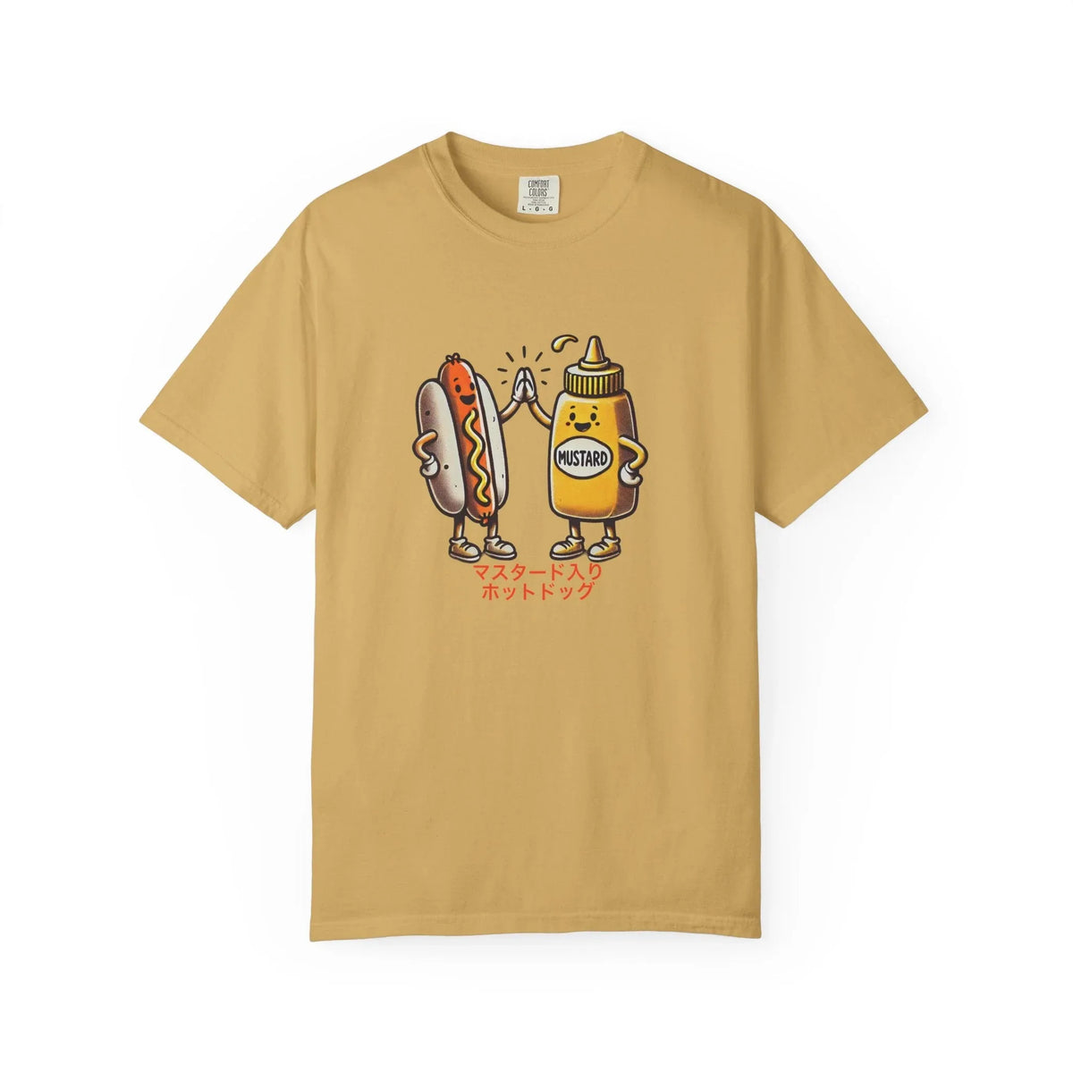Vintage Hot Dog + Mustard High Five - Tee - Hook's Rubs & Spices