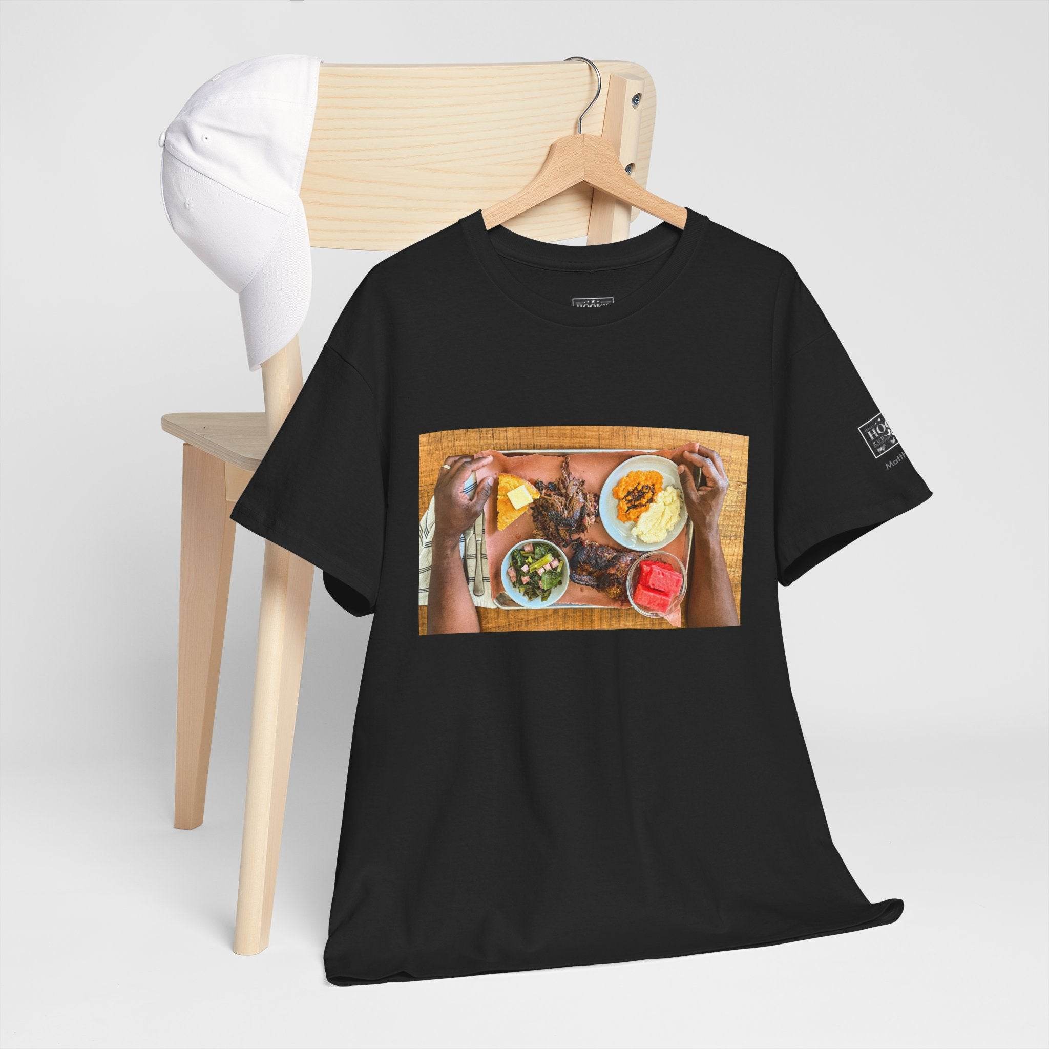 Cookout Platter Soft Cotton Tee - Hook's Rubs & Spices
