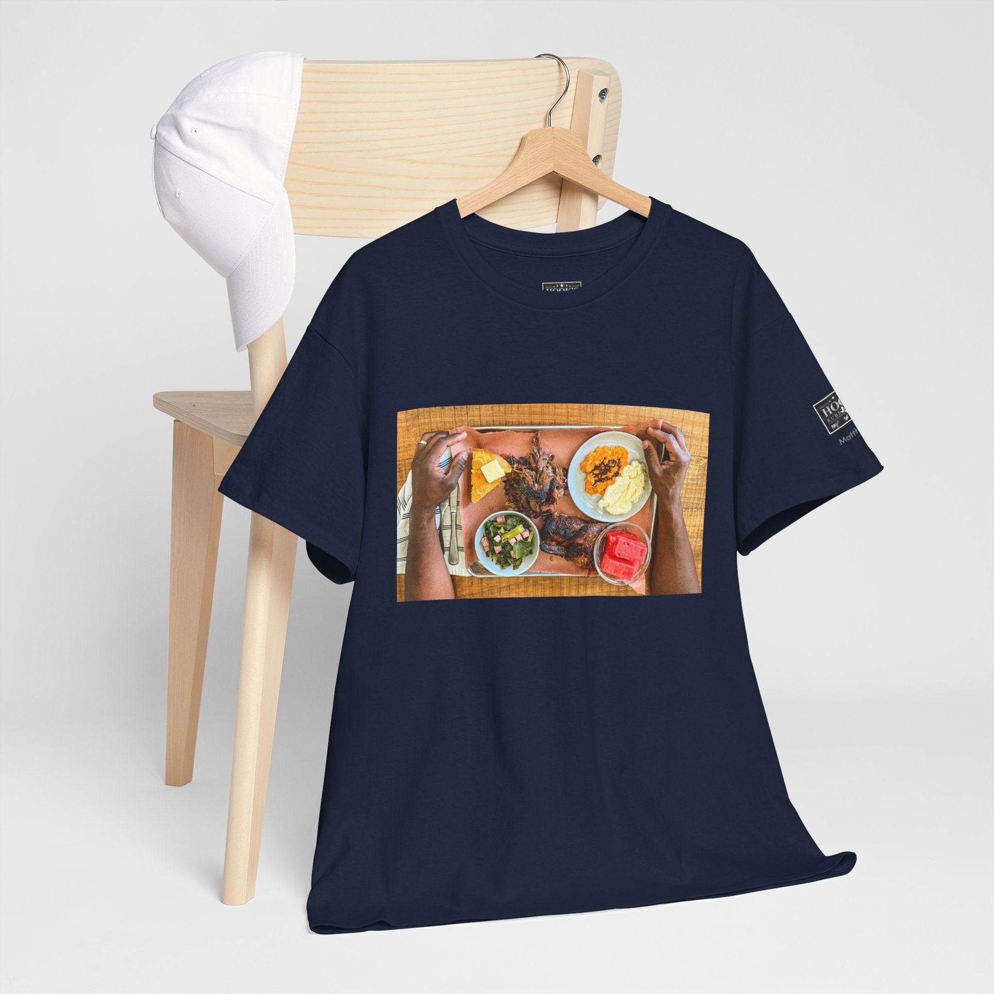 Cookout Platter Soft Cotton Tee - Hook's Rubs & Spices