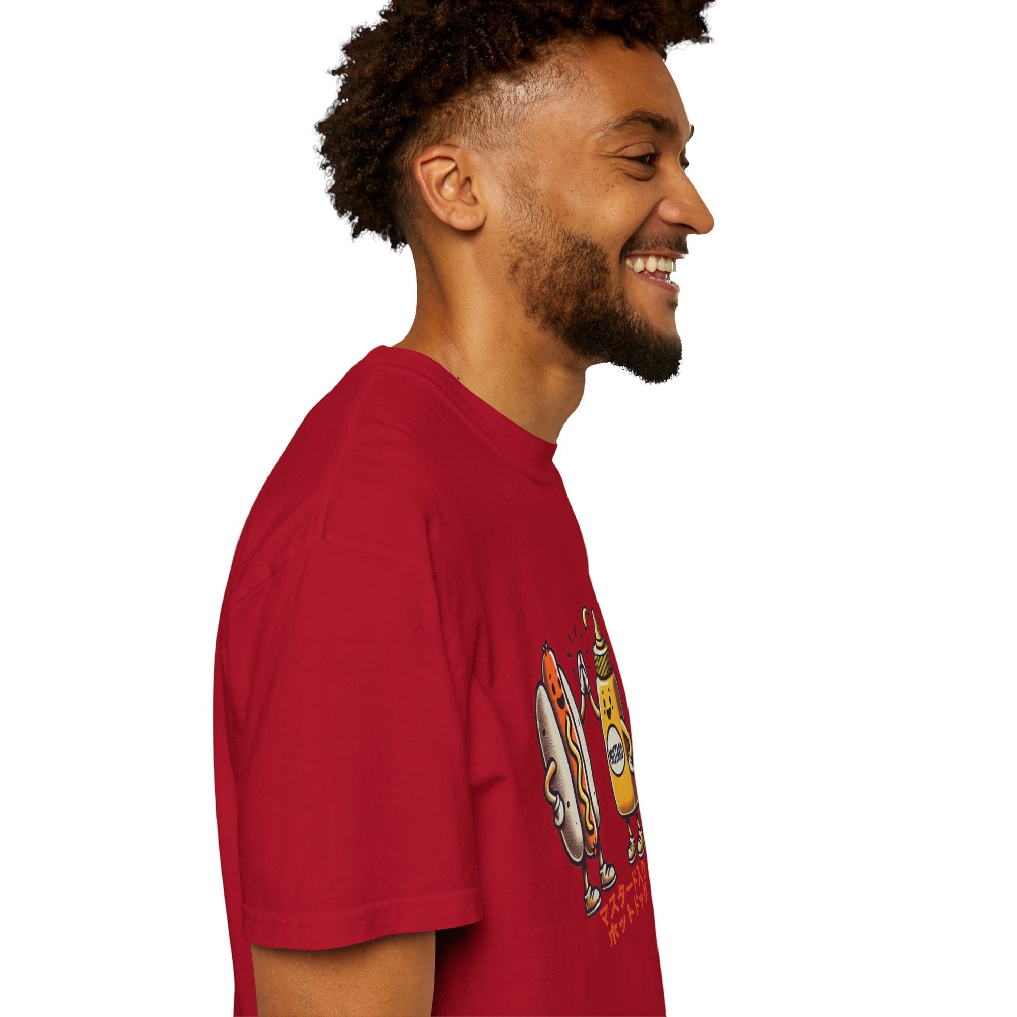 Vintage Hot Dog + Mustard High Five - Tee