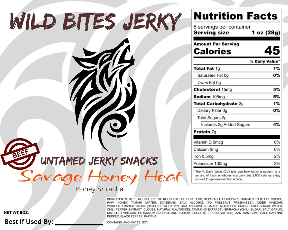Savage Honey Heat - Beef - Hook's Rubs & Spices
