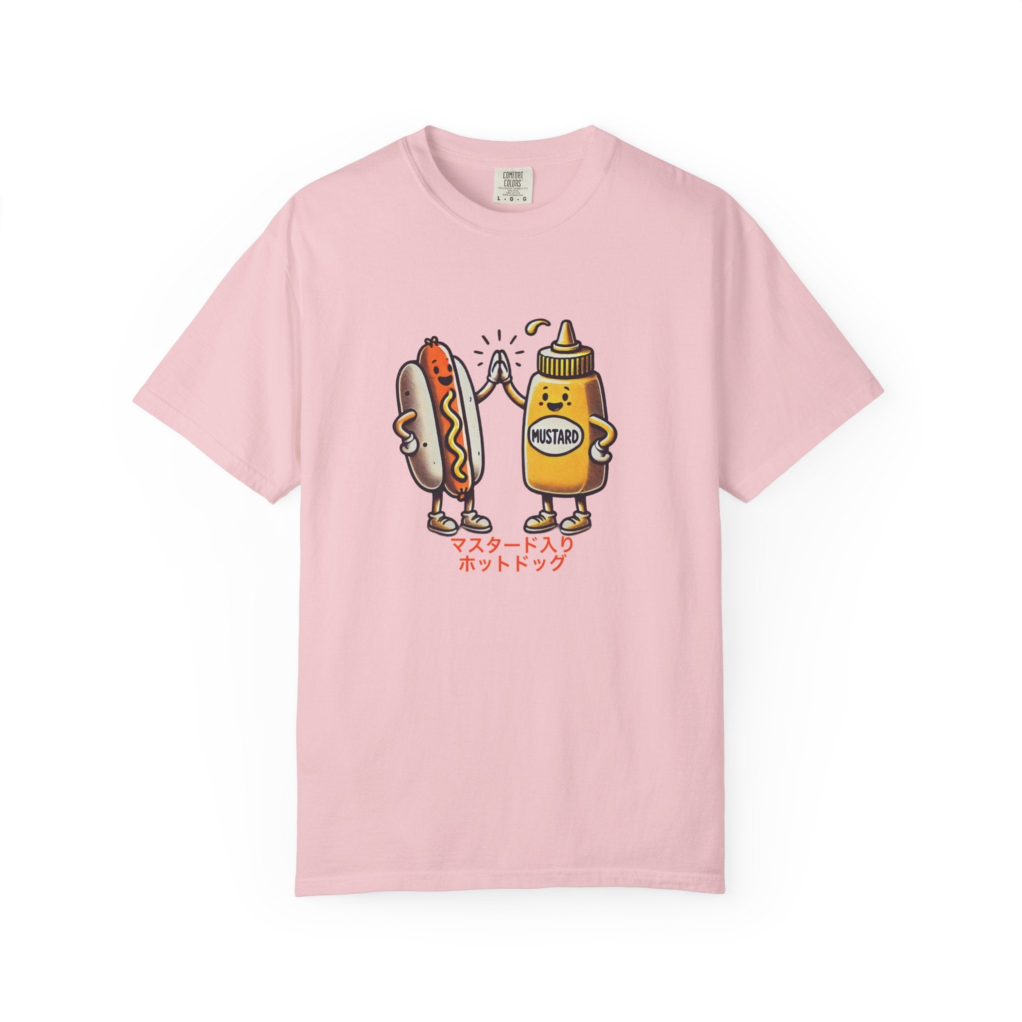 Vintage Hot Dog + Mustard High Five - Tee
