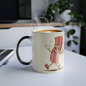 11oz Mr. Bacon "Magic Color" Coffee Mug