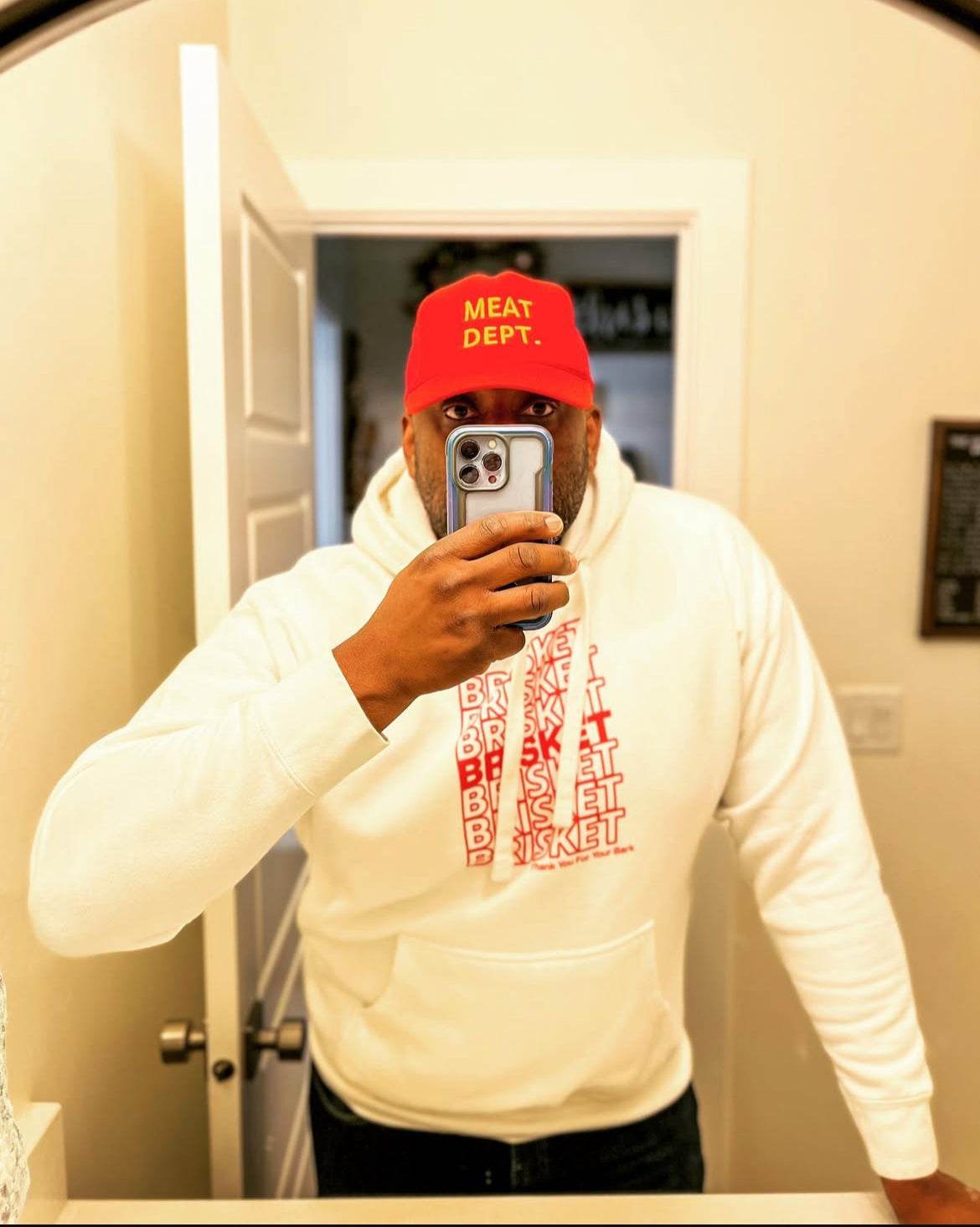 Brisket Thank You Grocery Bag Hoodie - Hook's Rubs & Spices