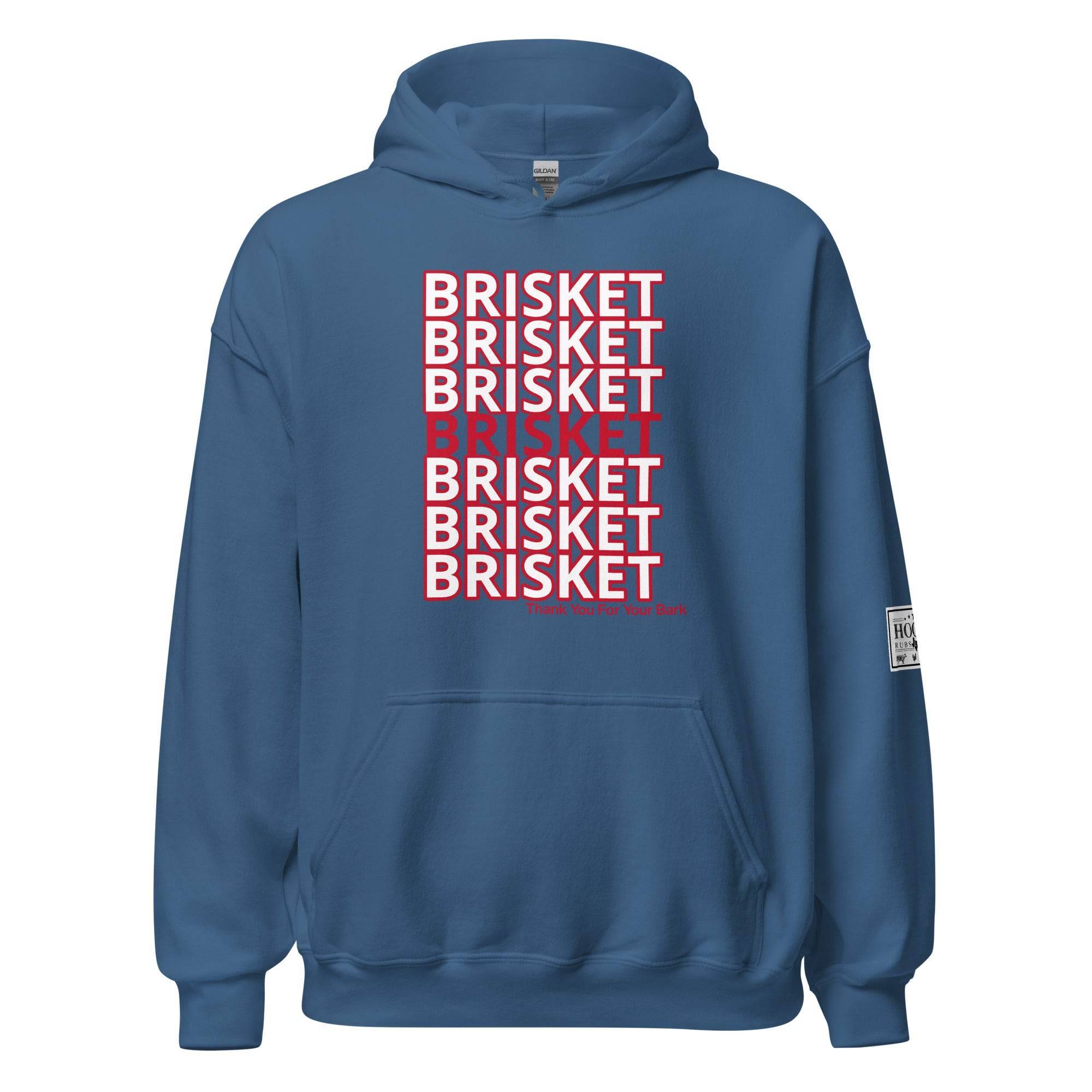 Brisket Thank You Grocery Bag Hoodie - Hook's Rubs & Spices