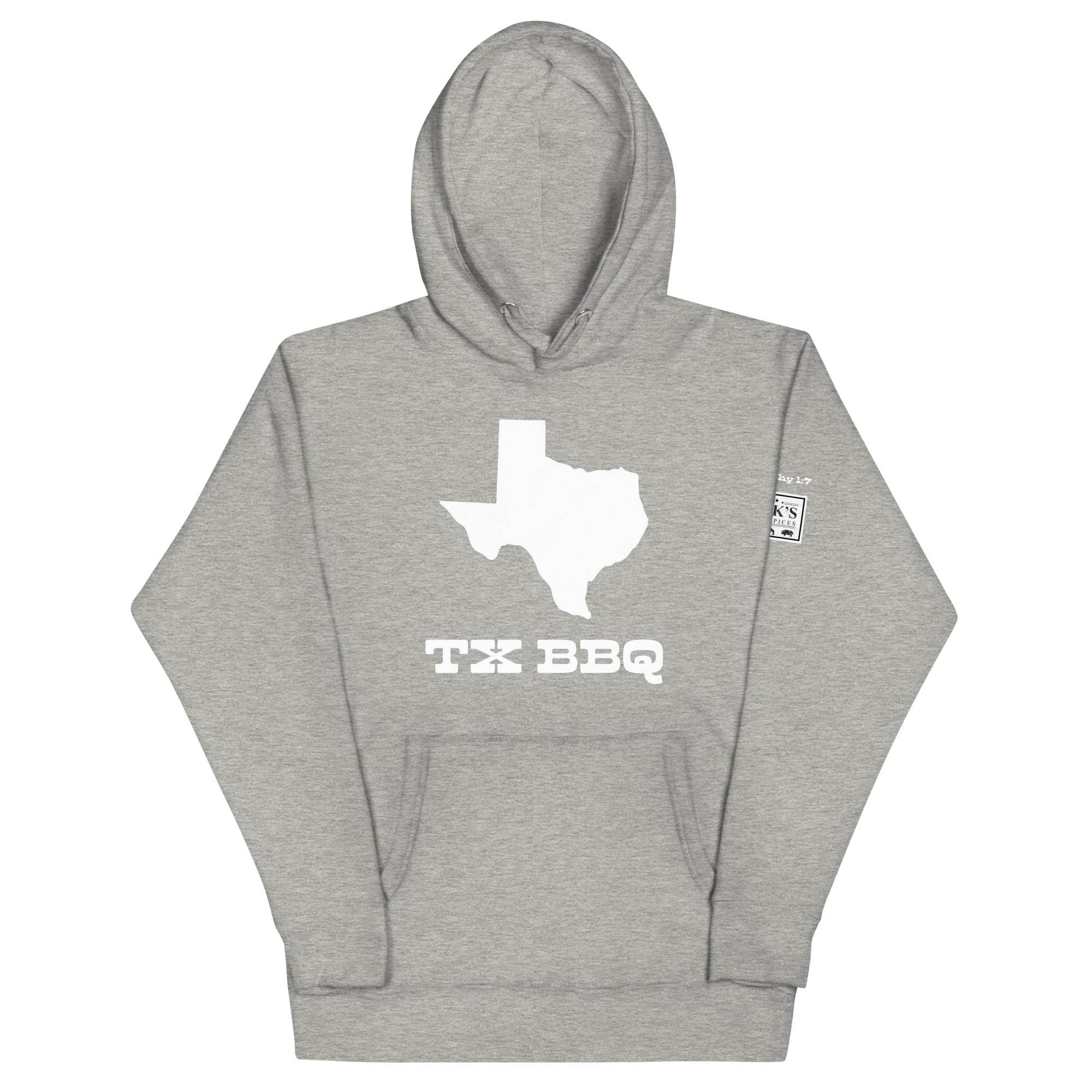 TX BBQ Hoodie - Hook's Rubs & Spices