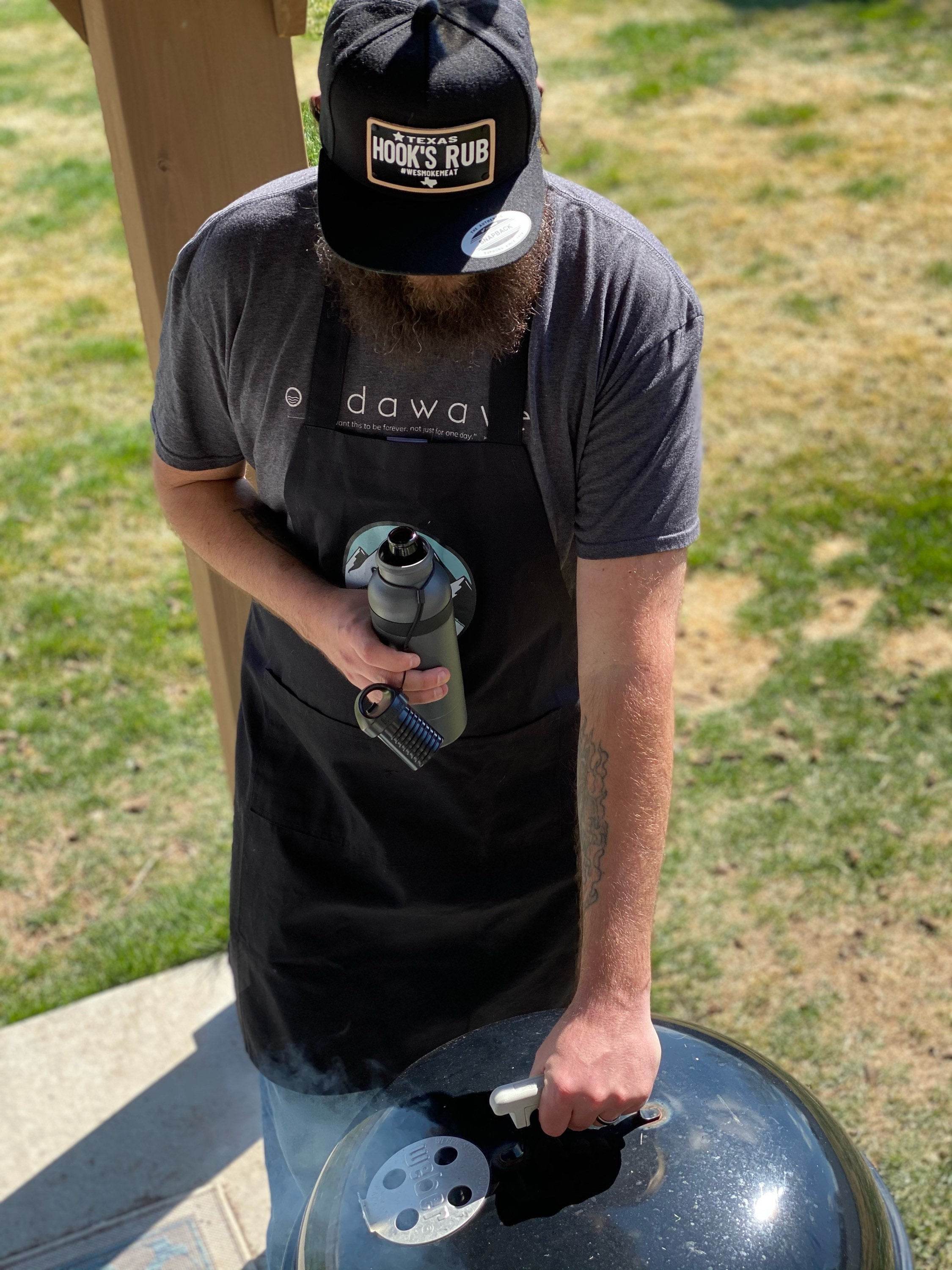 Hook’s Rub Vintage Texas License Plate Hat - Black Plate - Hook's Rubs & Spices