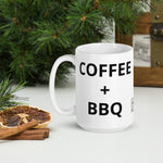 Load image into Gallery viewer, Coffee + BBQ - 11 or 15 oz mug
