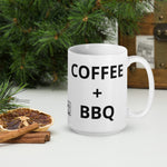 Load image into Gallery viewer, Coffee + BBQ - 11 or 15 oz mug
